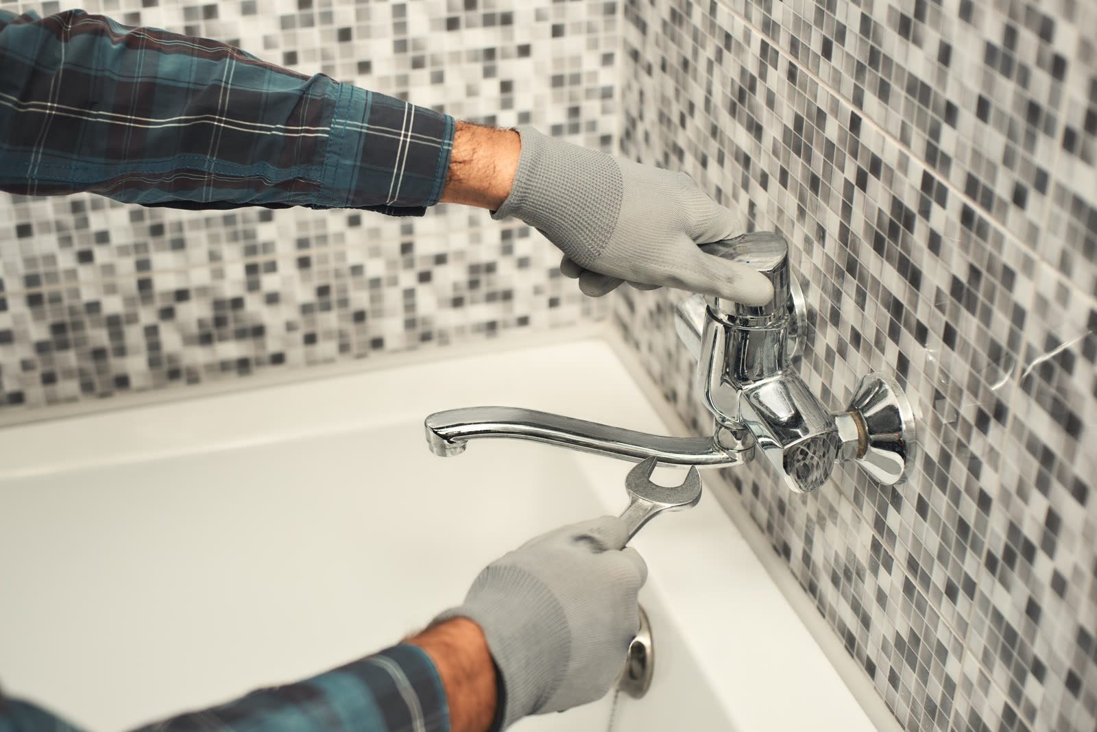 Tap repair in the bathroom — the kind of work our vetted local pros handle in Sarasota, FL