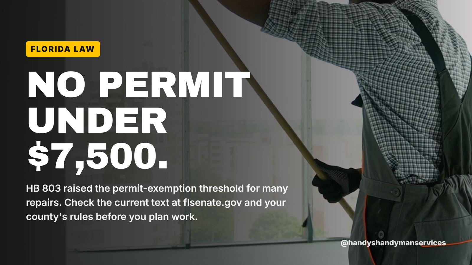 Florida permit exemption