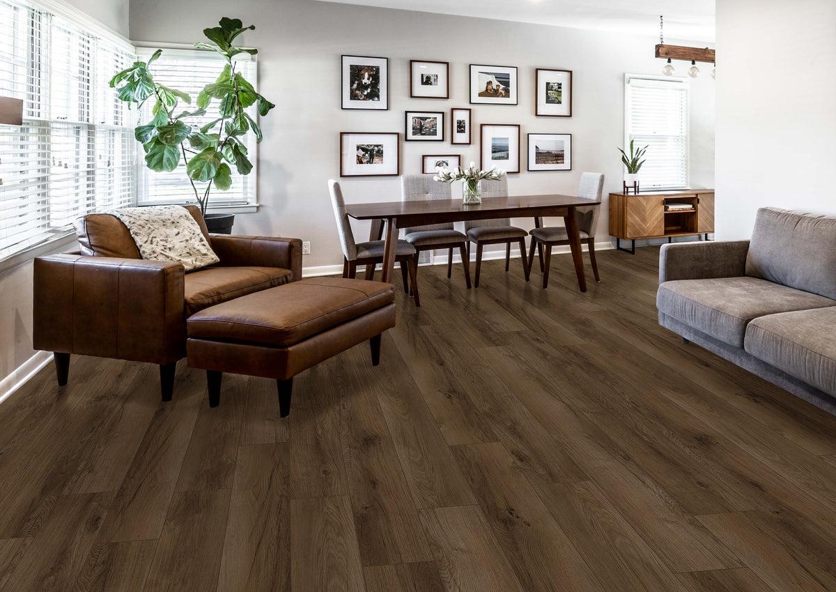 Luxury modern interior with professionally upgraded flooring
