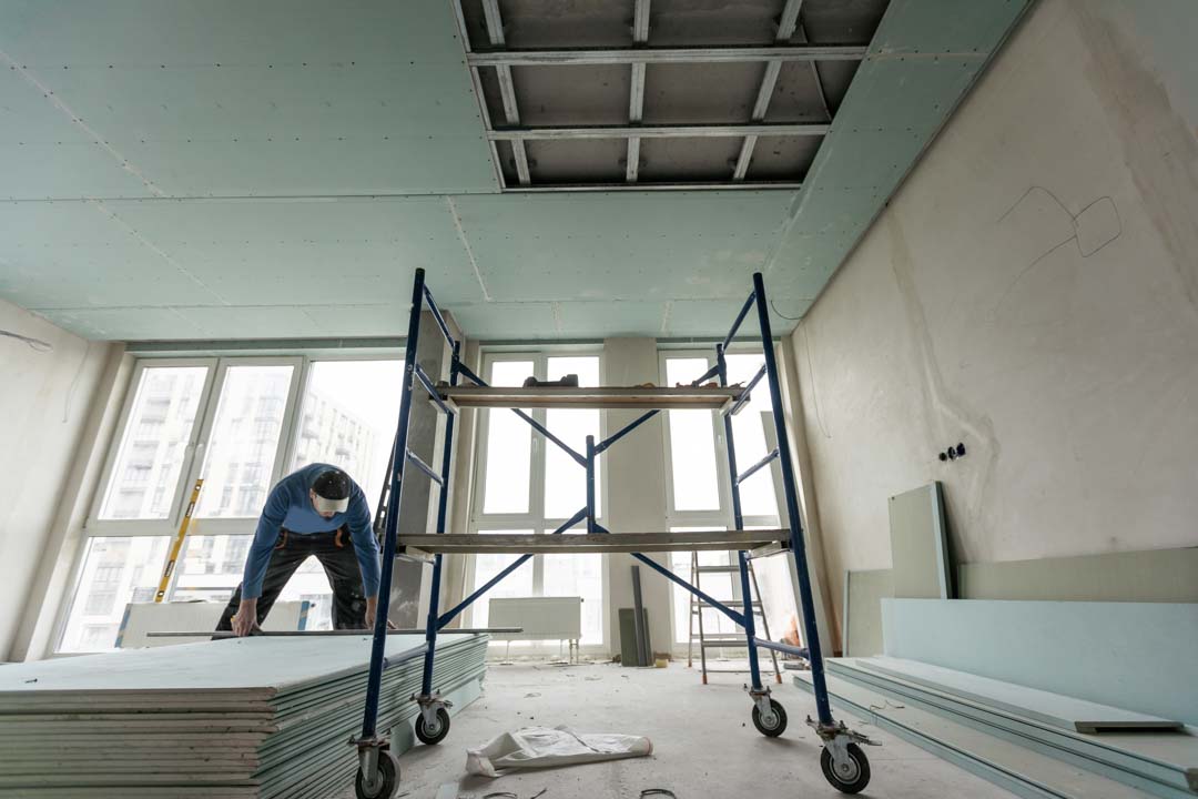 Ceiling work — drywall repair by vetted local pros