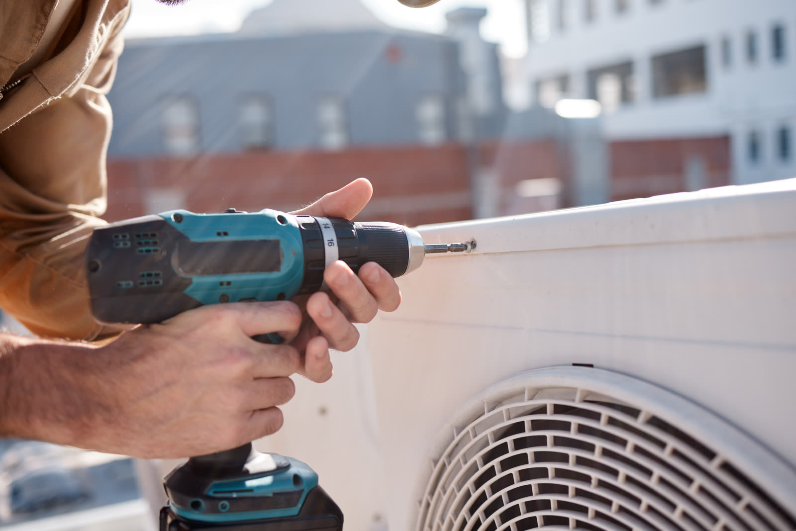 AC service call — the kind of work our vetted local pros handle in Sarasota, FL