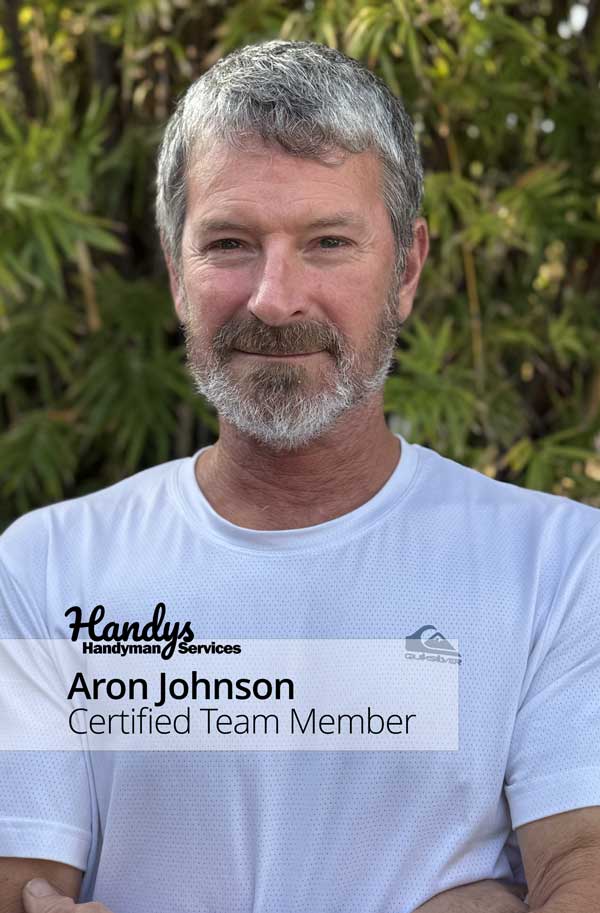Aron Johnson, Handys certified handyman