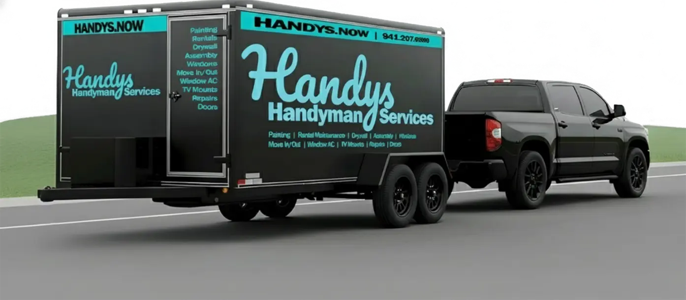 The HANDYS truck and trailer