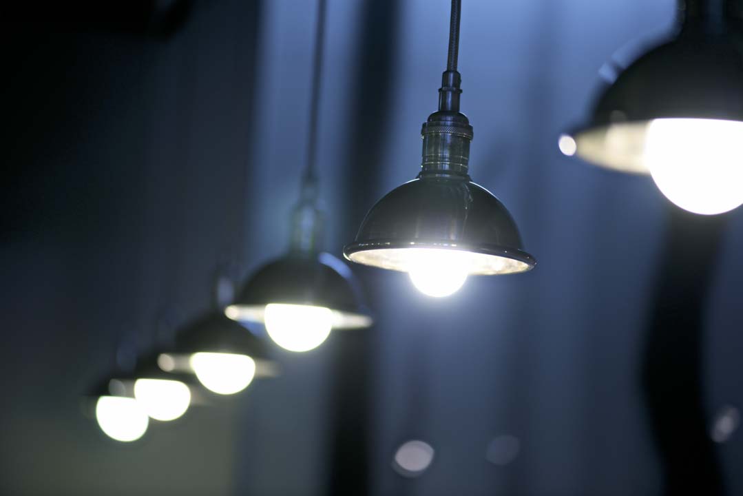 Row of pendants — lighting installation by vetted local pros