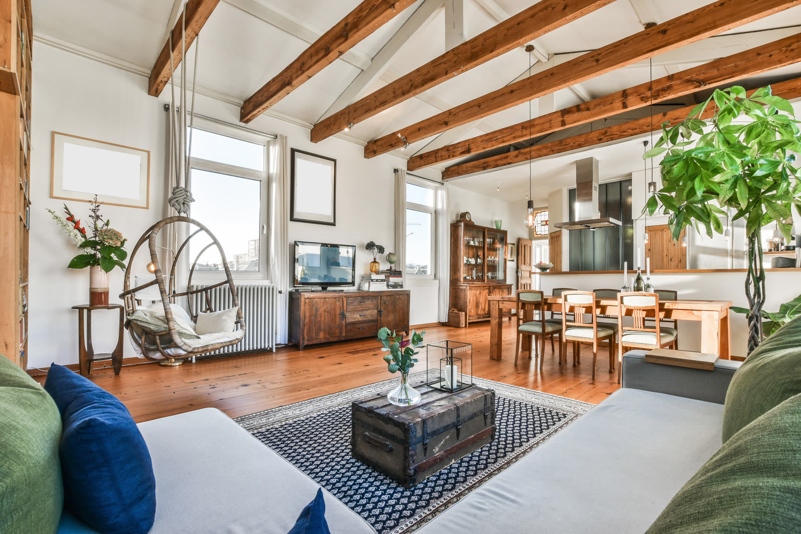 living room of a modern apartment — Move-In & Move-Out in Sarasota, FL